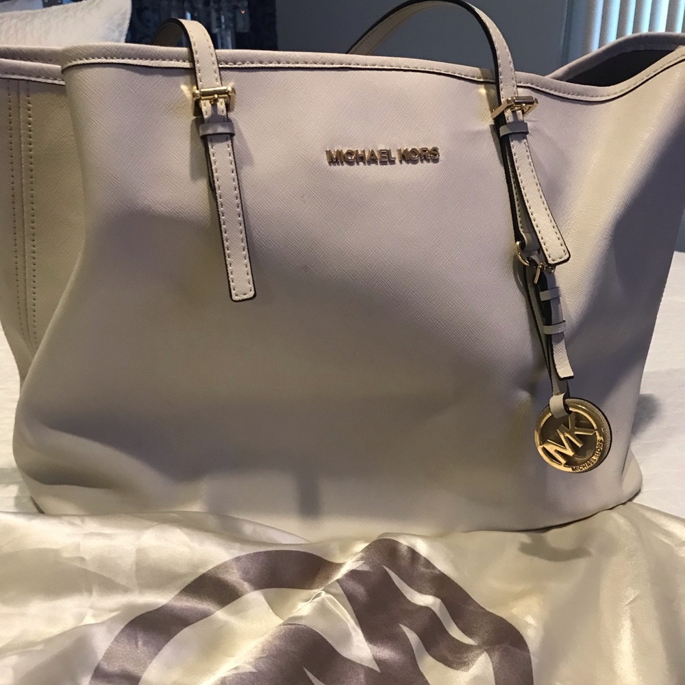 Michael Kors cream Tote